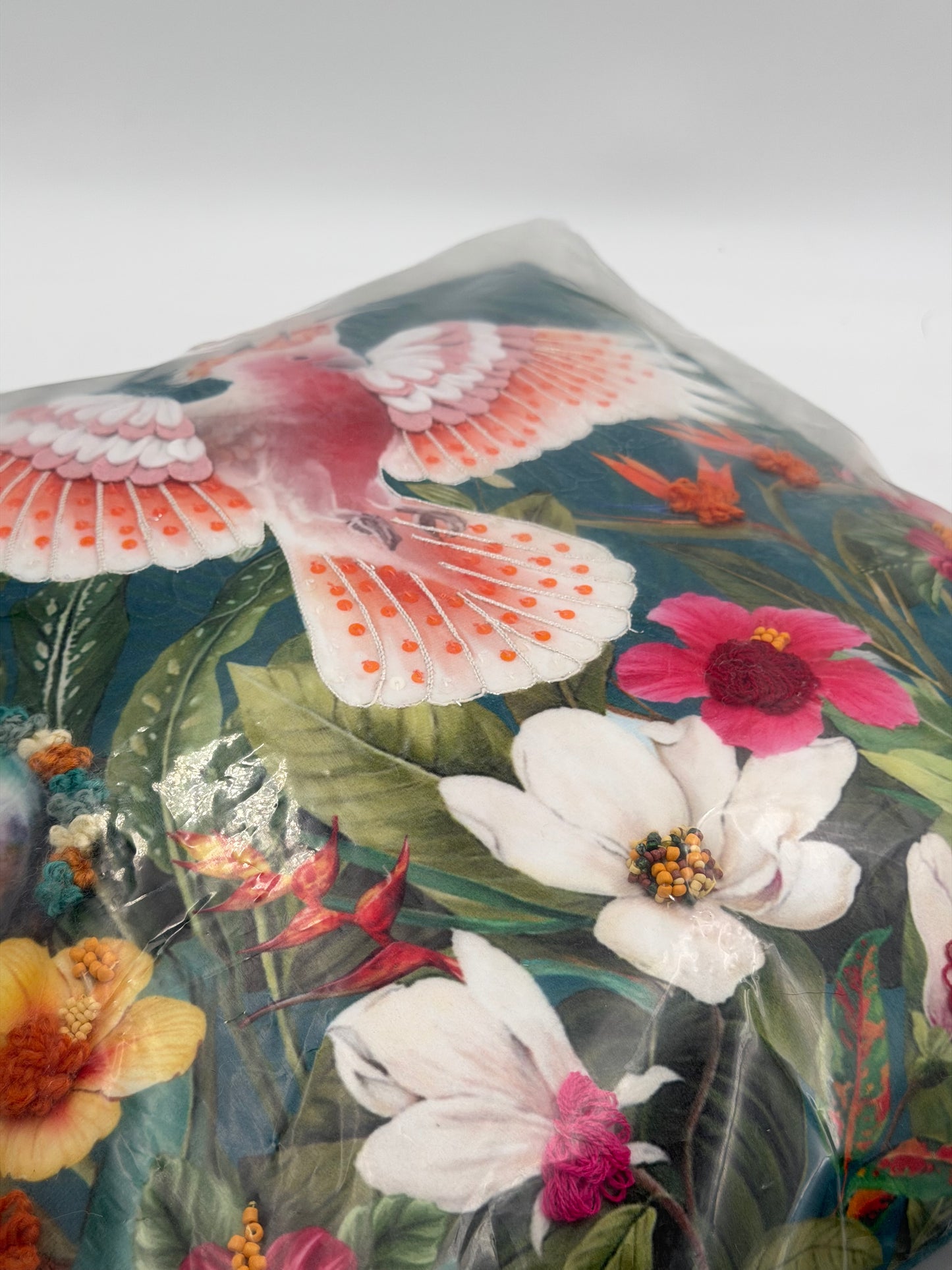 Mars & More Dekokissen Kakadu Vogel bunt