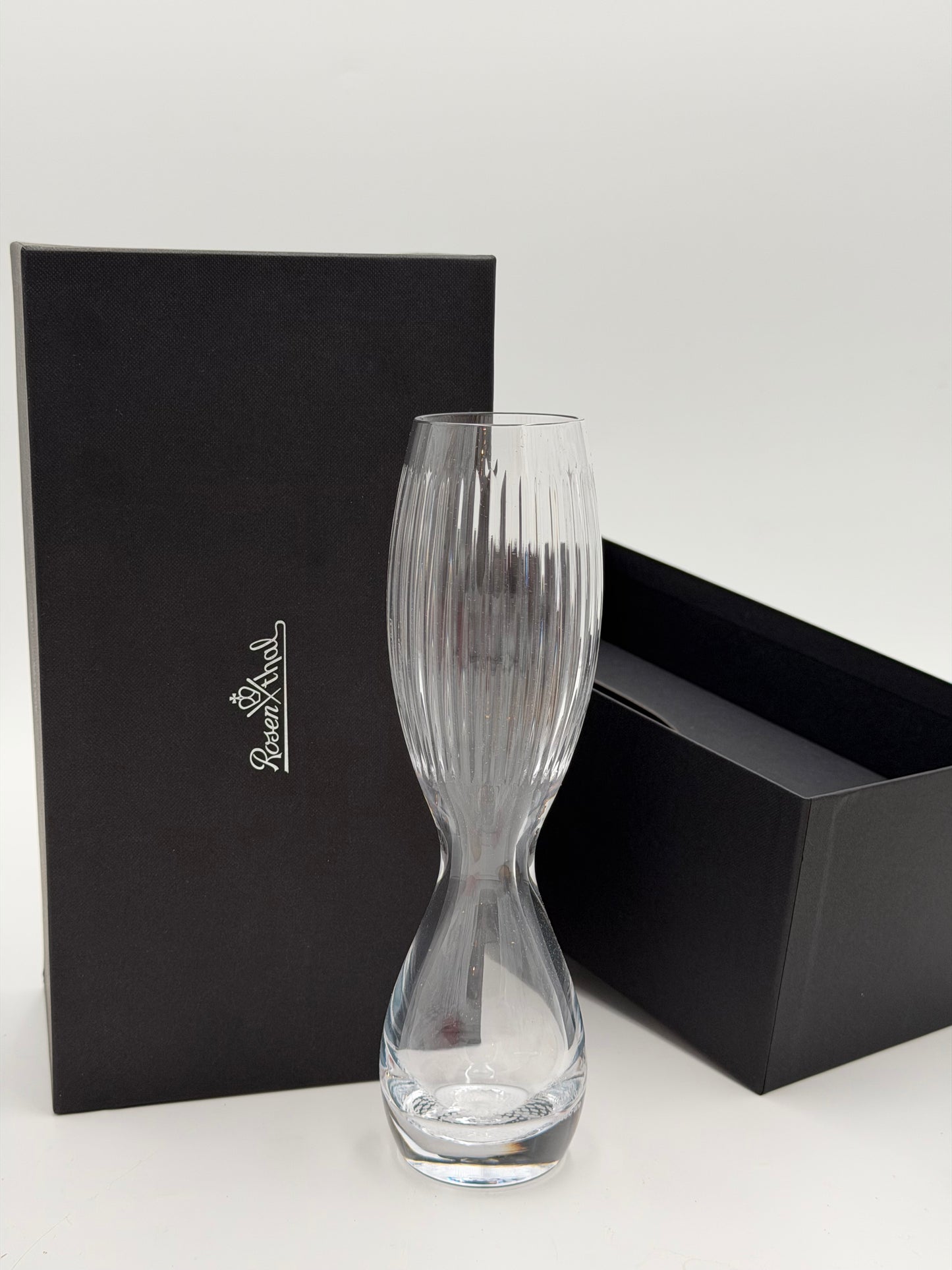 Rosenthal Studio Line Vase Glas DANDELION Schliff 23 cm im Geschenkkarton