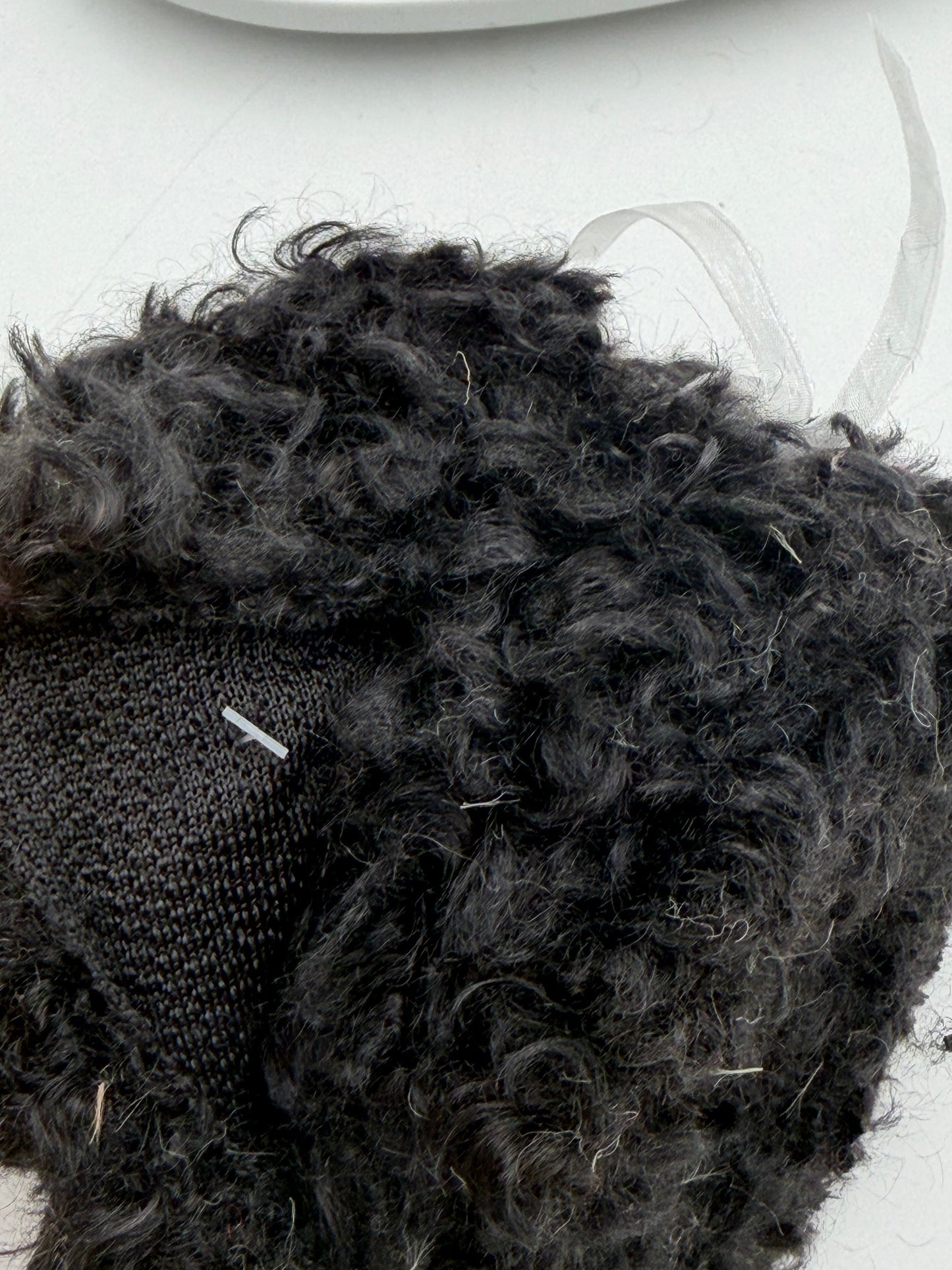 Topfband flauschig schwarz 2 Meter 1 Stück