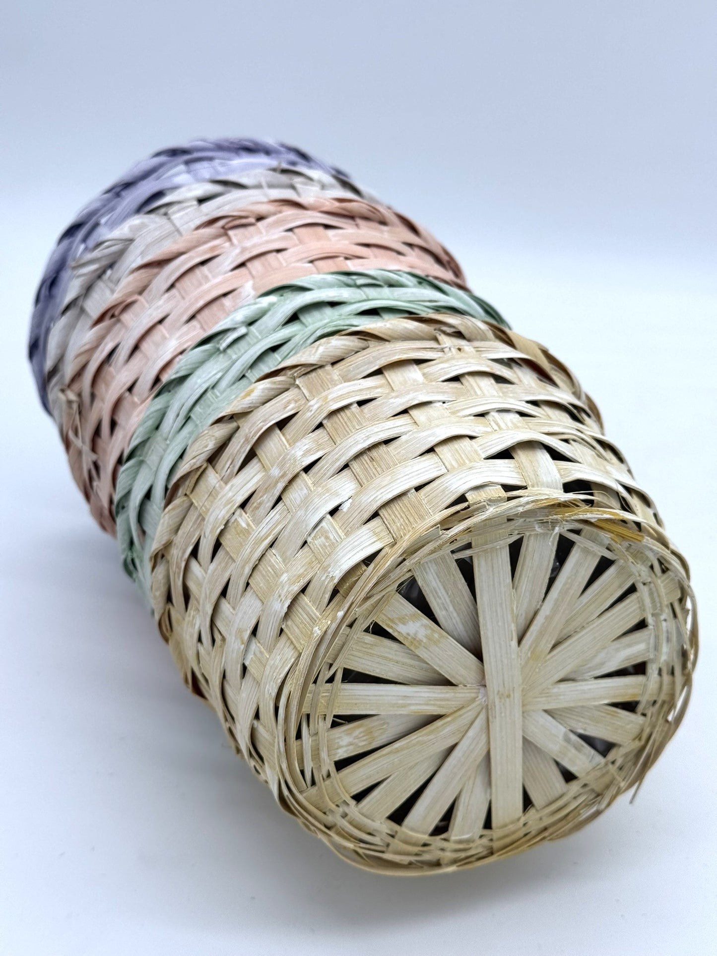 Osterkorb Flechtkorb pastell 1 Stück