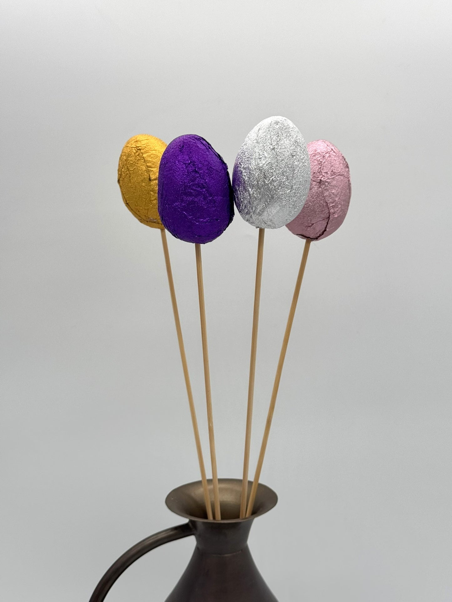 Dekostecker Osterei strukturiert 1 Stück