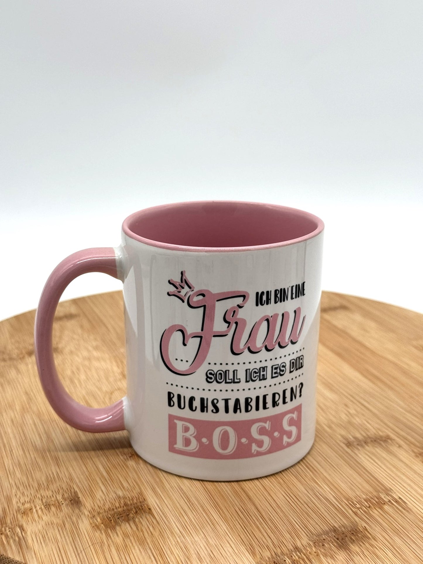 Tasse mit Spruch 1 Stück