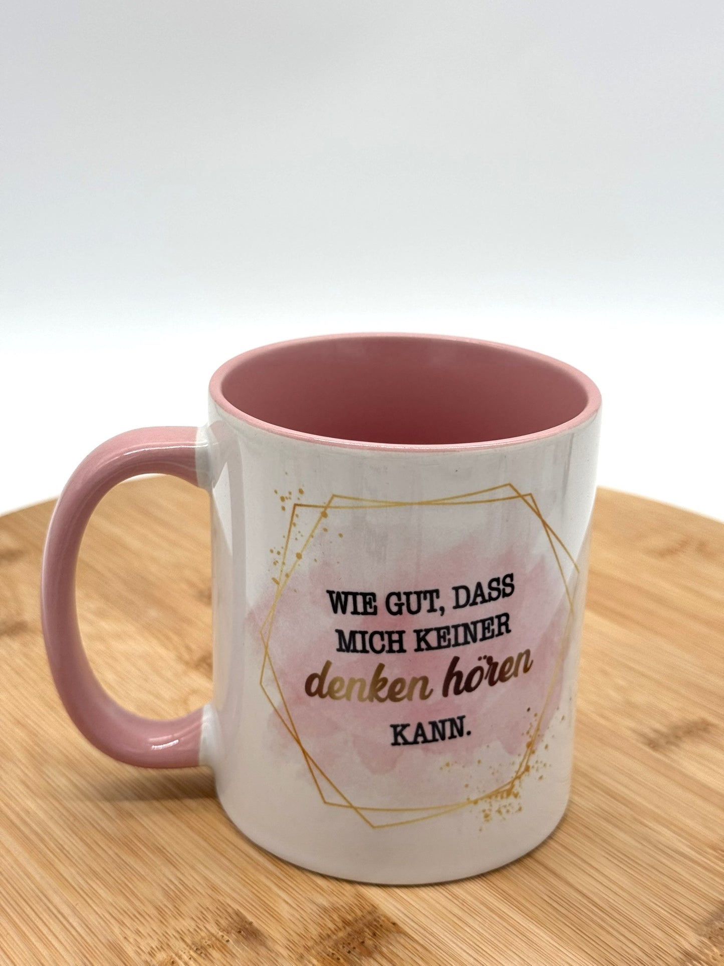 Tasse mit Spruch 1 Stück