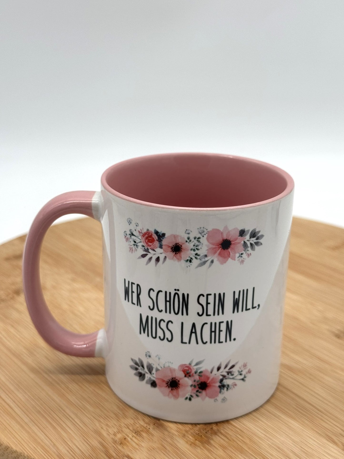 Tasse mit Spruch 1 Stück