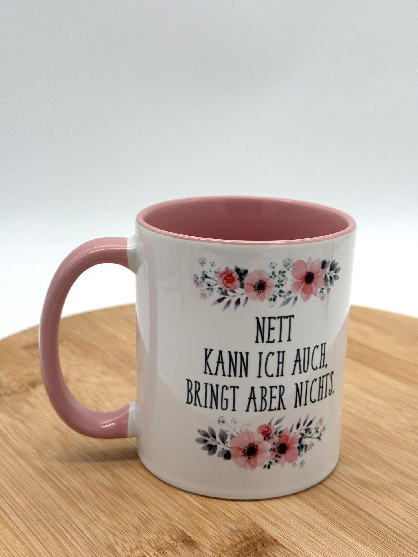 Tasse mit Spruch 1 Stück