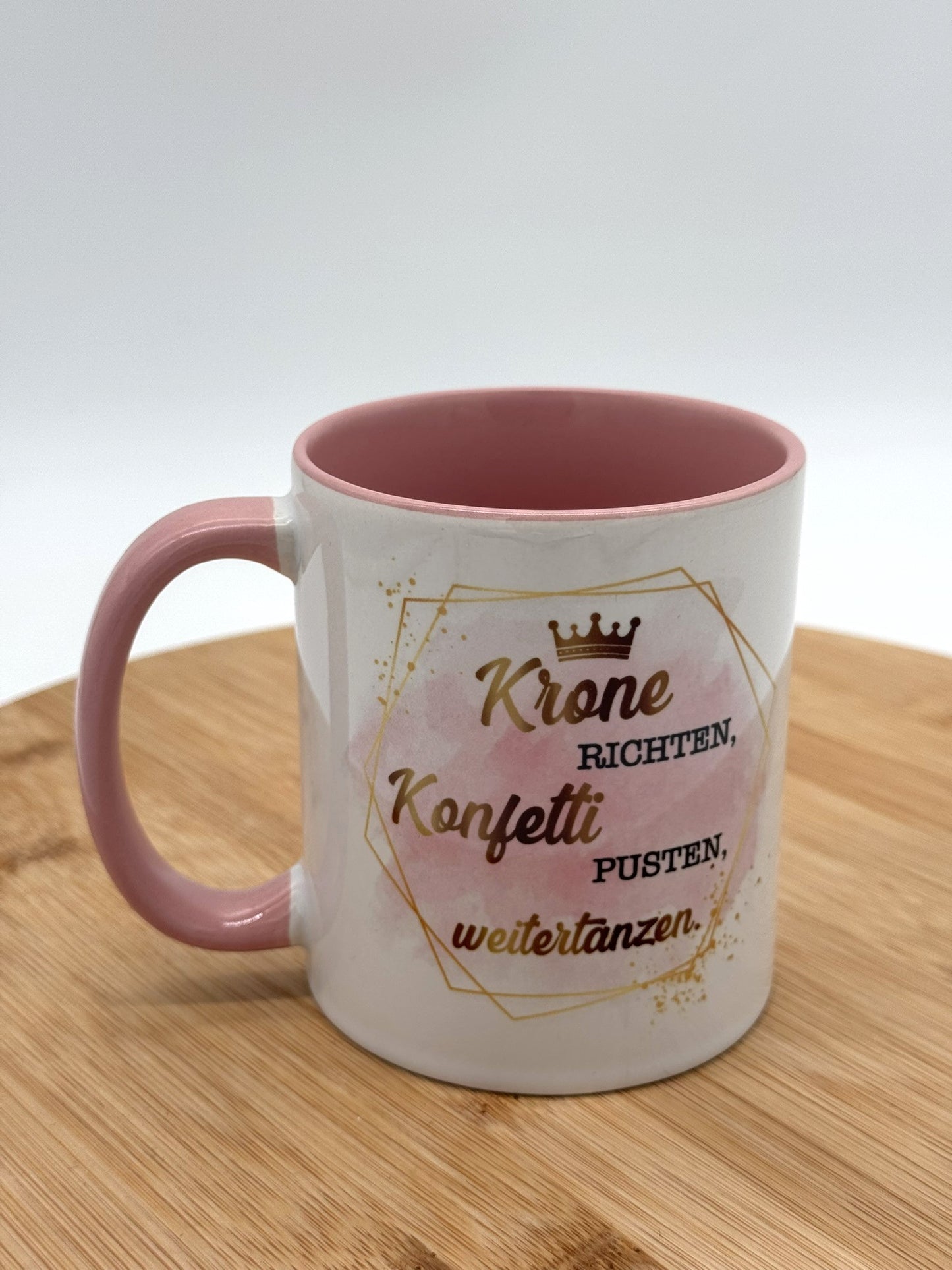 Tasse mit Spruch 1 Stück
