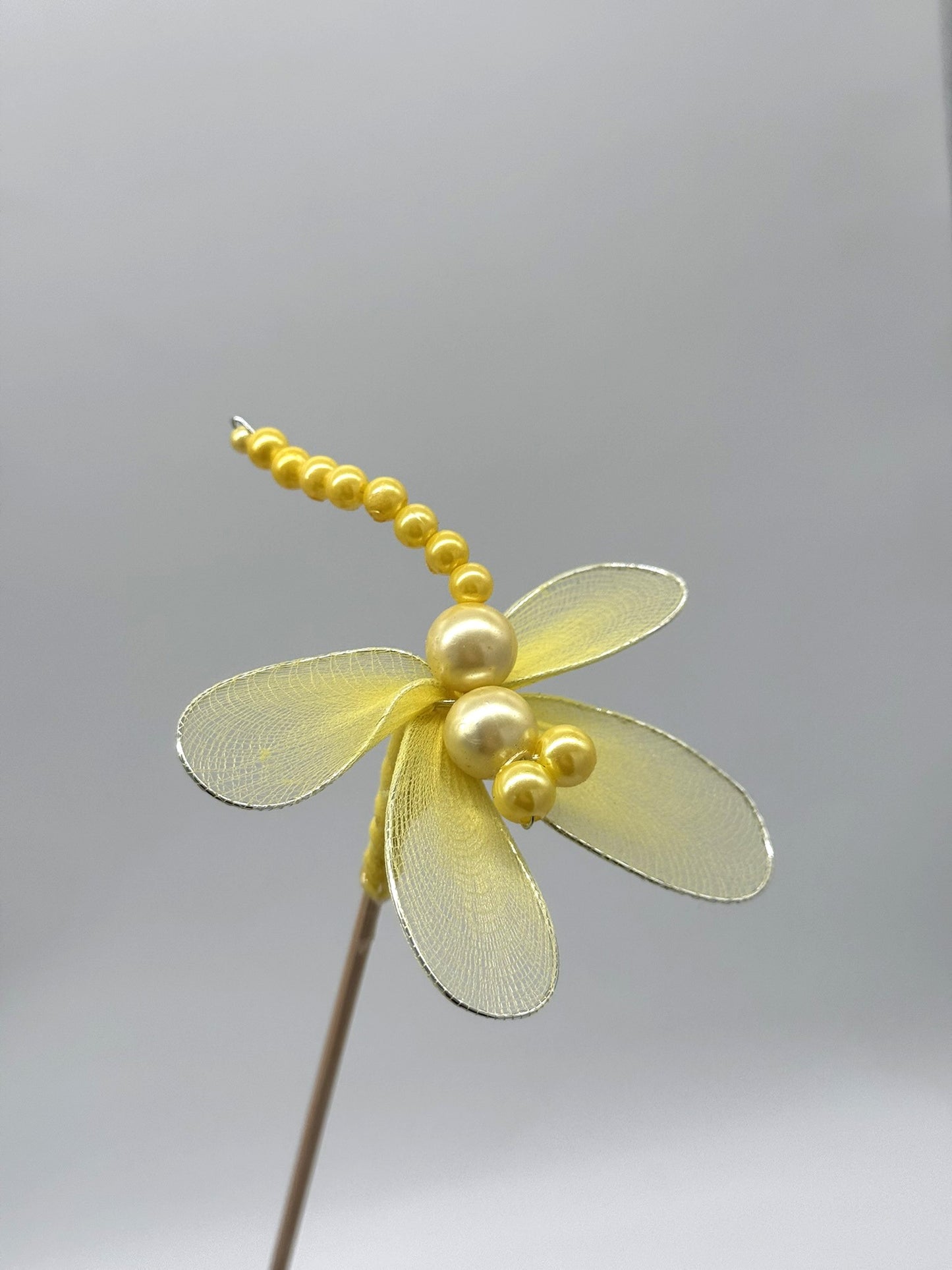Dekostecker Libelle Perlen 1 Stück