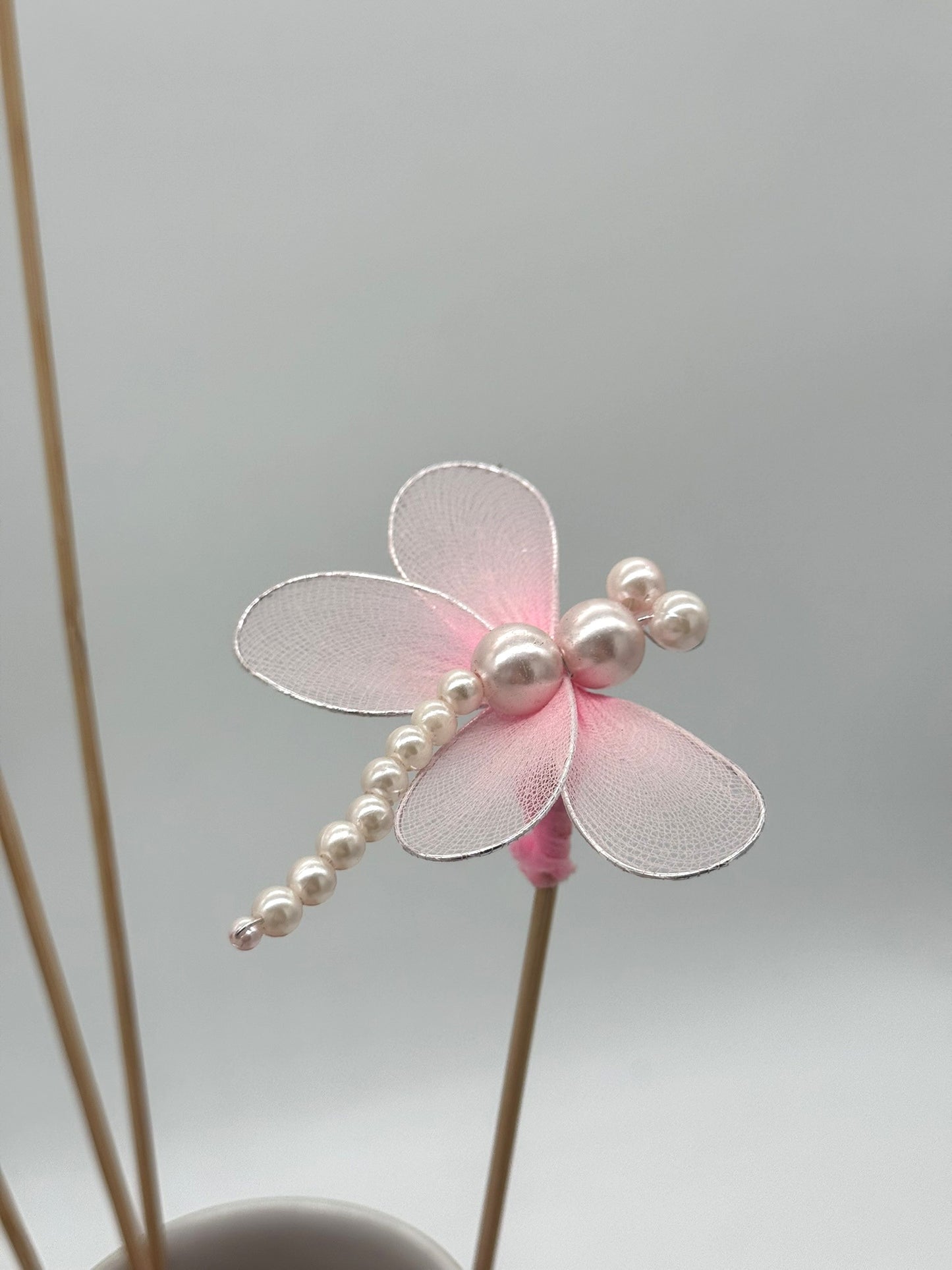 Dekostecker Libelle Perlen 1 Stück