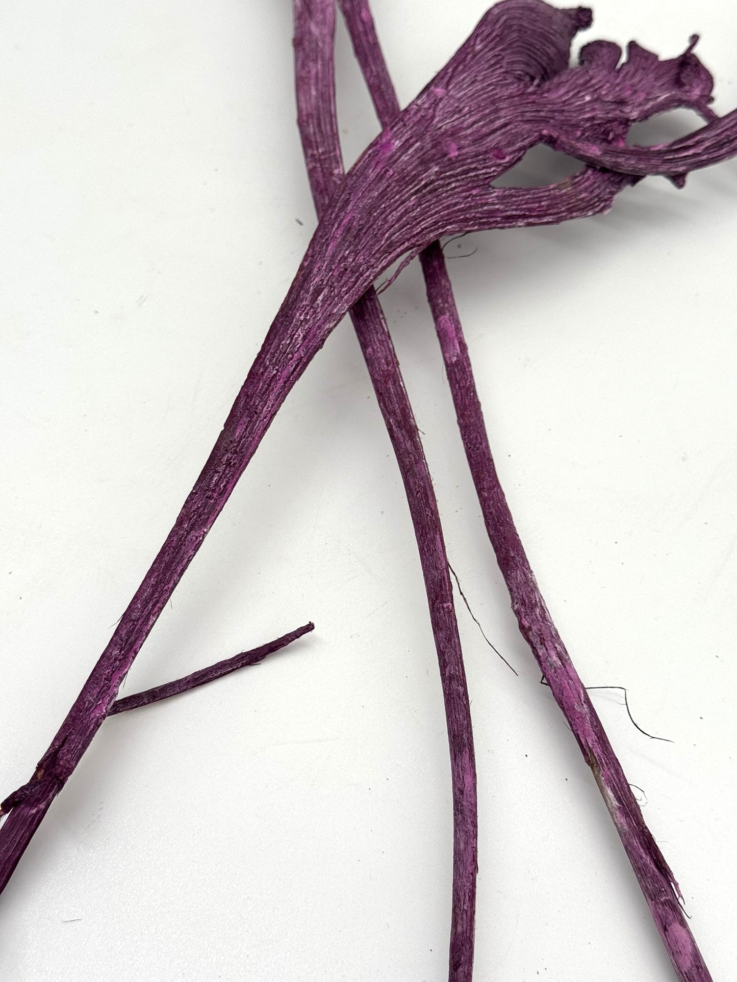 Geweihholz lila 3 Stück
