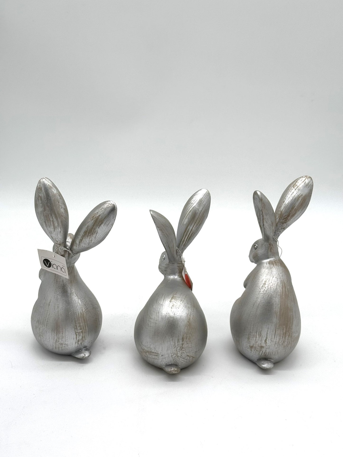 Dicke Hasen silber 1 Stück