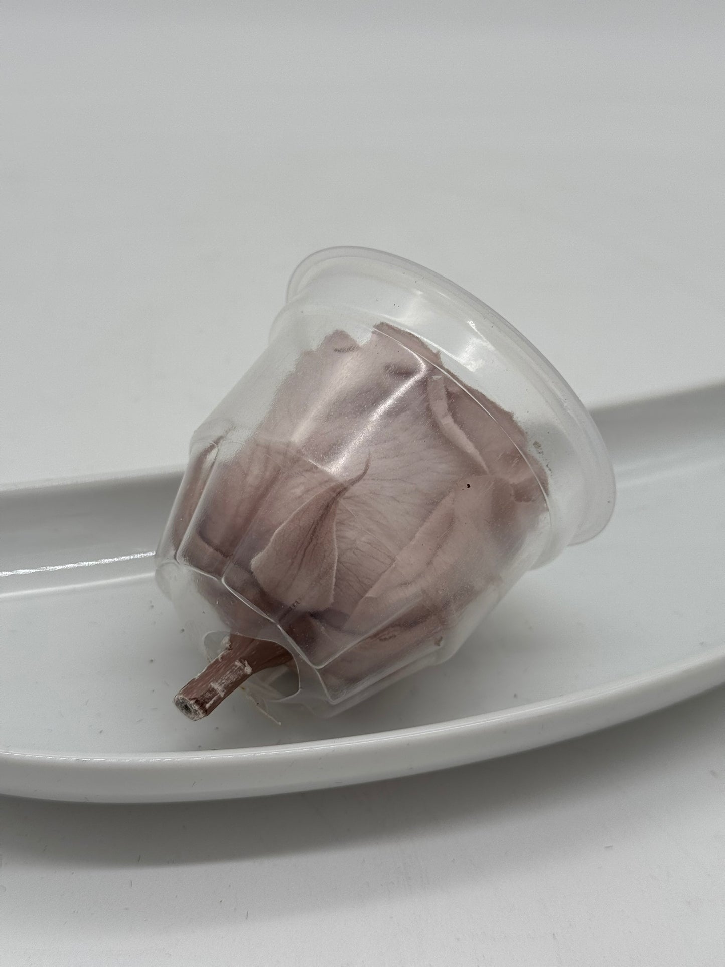 Blüte Infinity Rose taupe 1 Stück