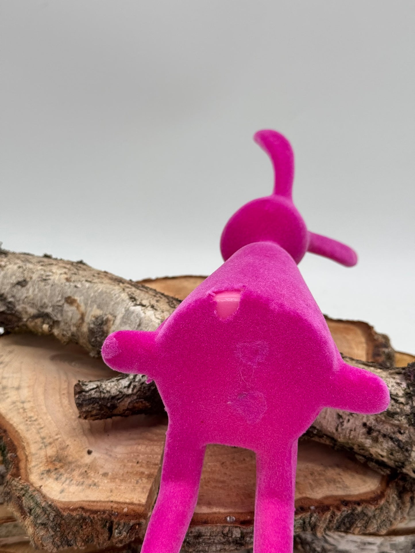 2. Wahl Kantenhocker Osterhase 36 cm beflockt sitzend 1 Stück