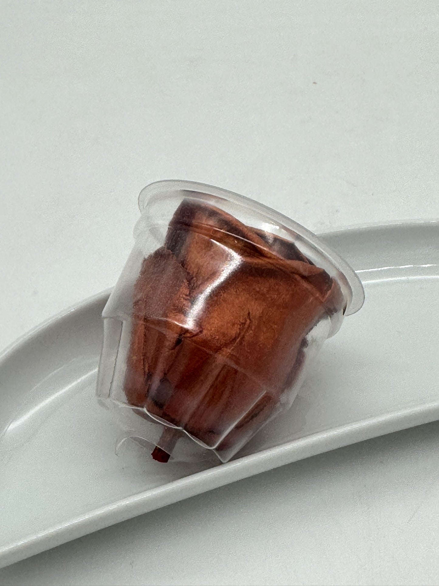 Blüte Infinity Rose kupfer 1 Stück