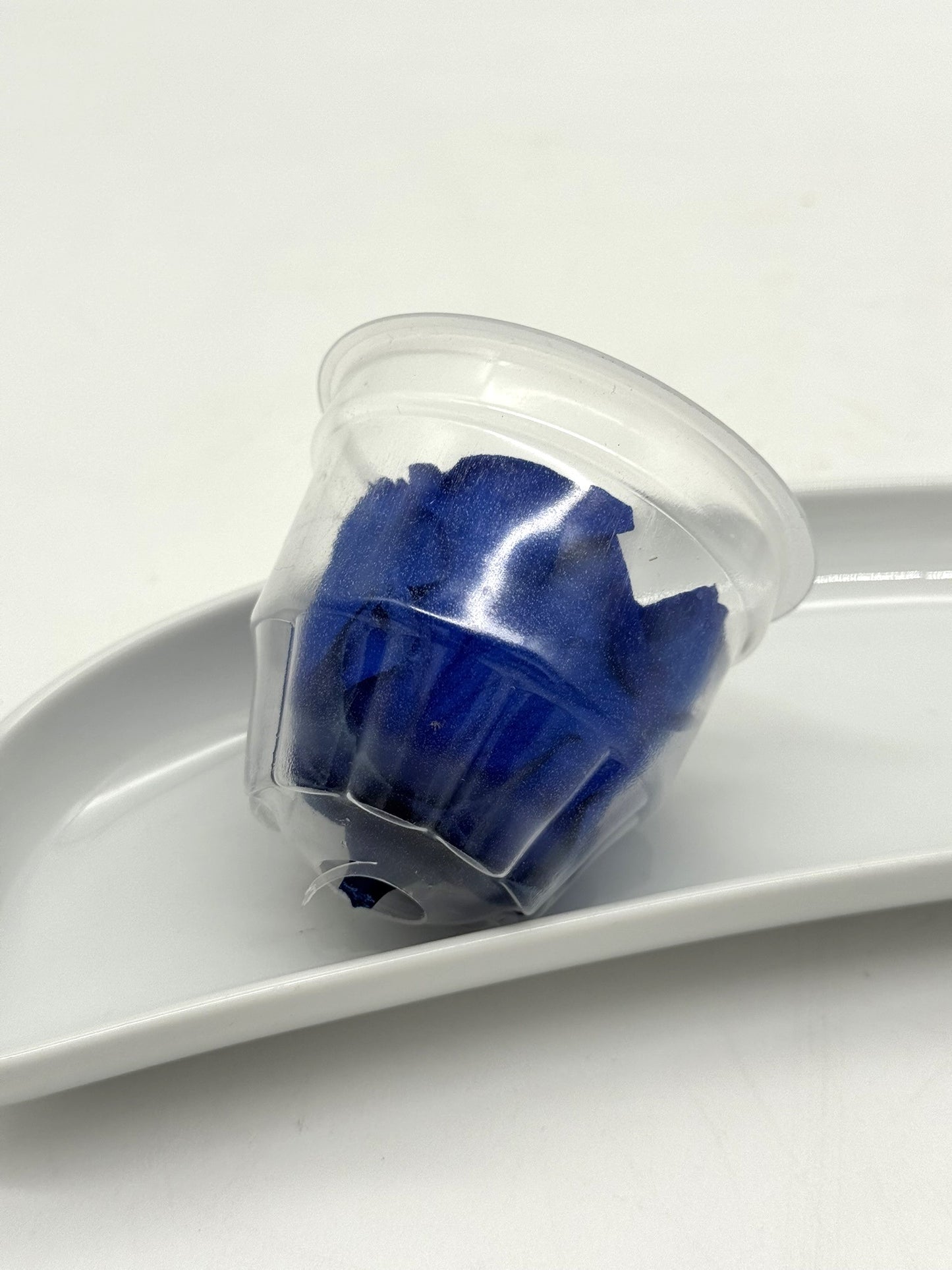 Blüte Infinity Rose dunkelblau 1 Stück