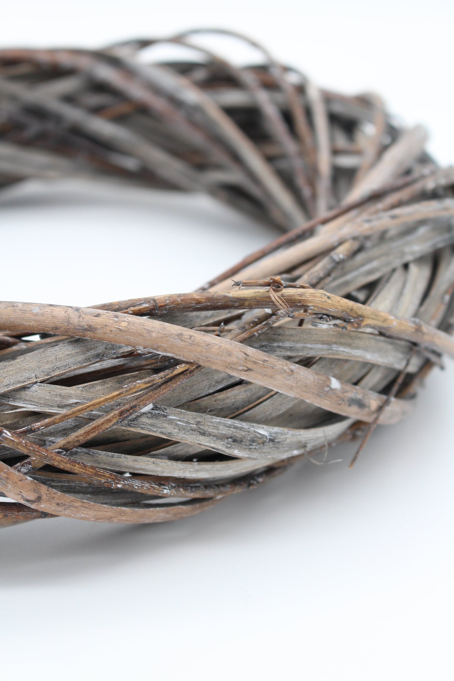 Weidenkranz Natur grau braun 30 cm