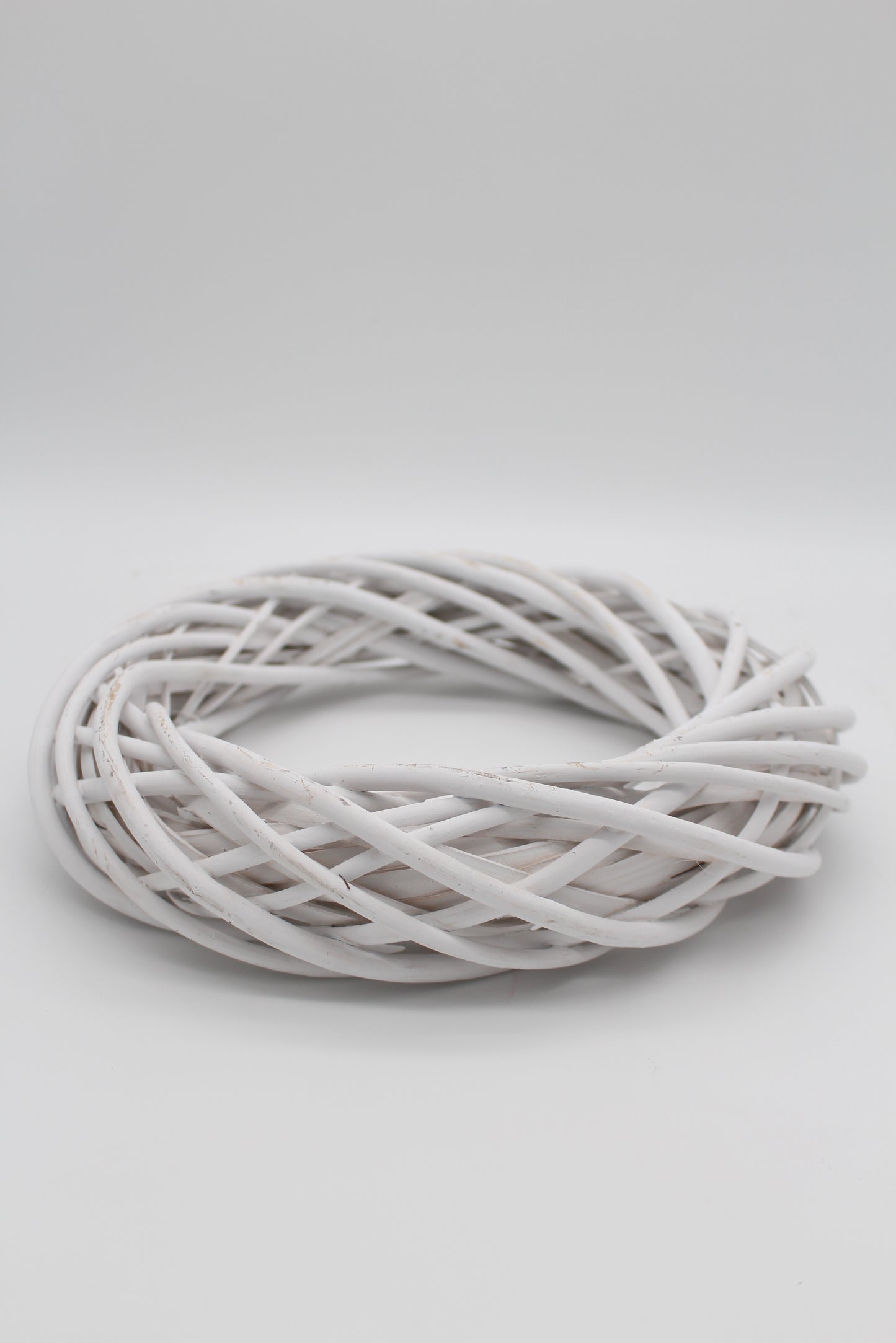 Weidenkranz weiß 30 cm
