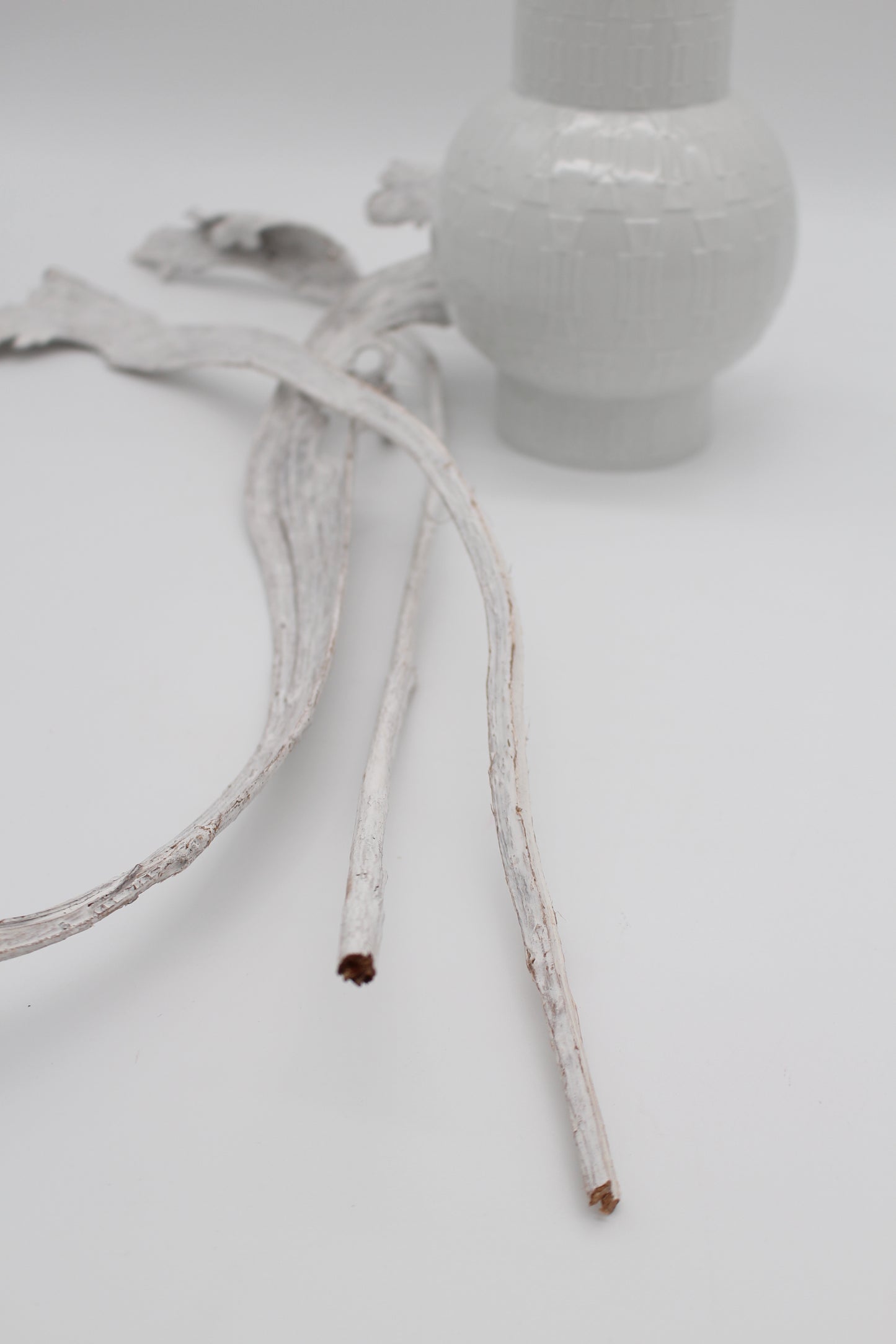 Geweihholz weiß 3 Stück