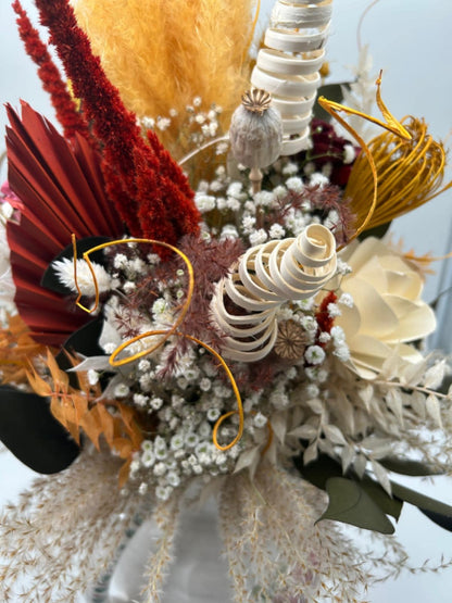 XL Trockenblumenstrauß Landhaus