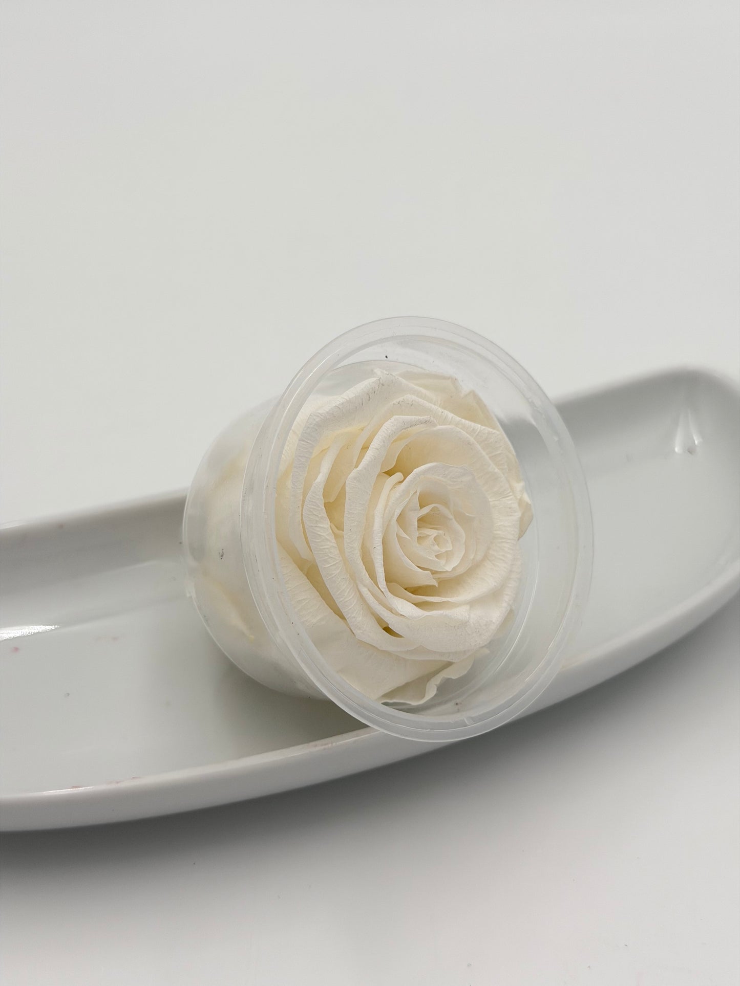 Blüte Infinity Rose dijou ivory groß 1 Stück