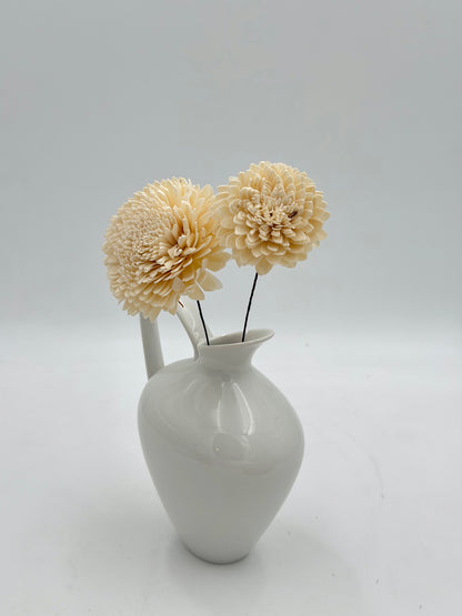 Blüte Zinie Sola am Draht Natur