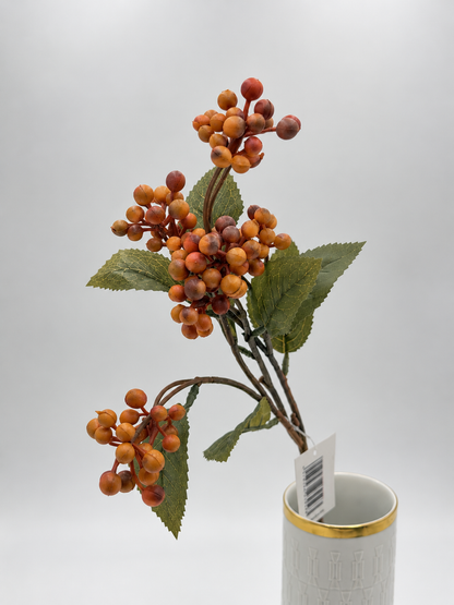 Künstlicher Viburnum-Beerenzweig Schneeballzweig