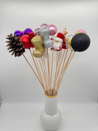 Weihnachtsdeko am Stab 1 Stück