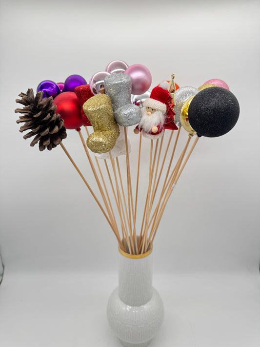 Weihnachtsdeko am Stab 1 Stück
