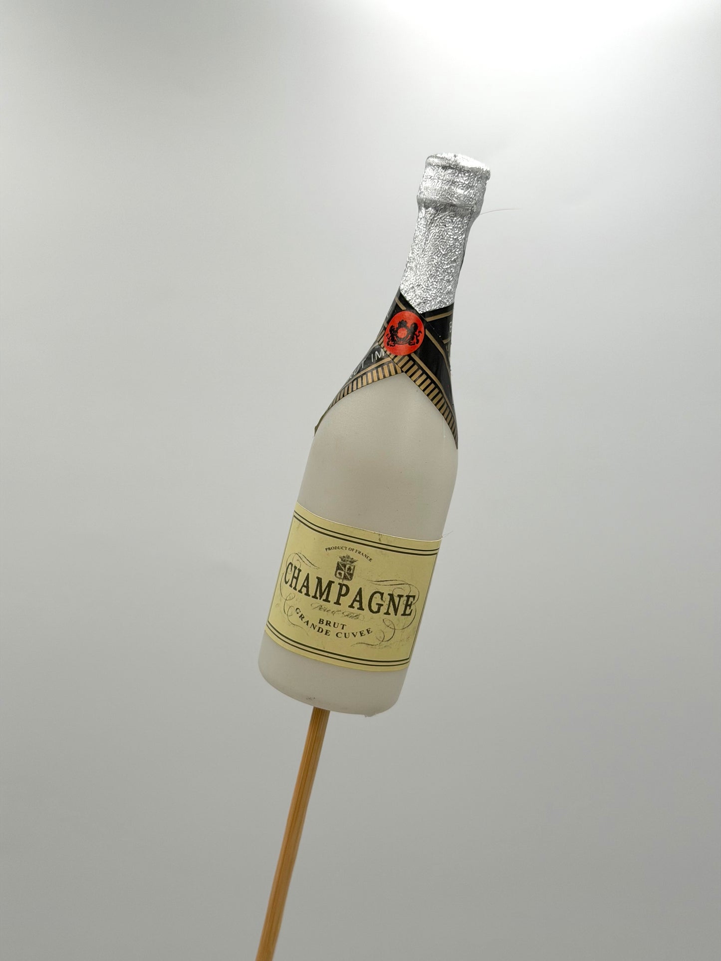 Dekostecker Silvester Party Happy New Year Sekt 50cm 1 Stück