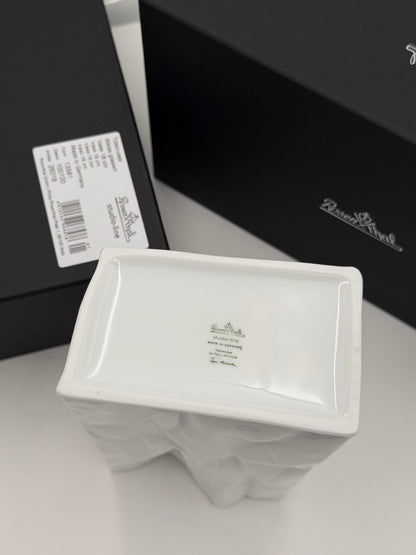 Rosenthal Studio Line Porzellan Tütenvase weiß glasiert im Geschenkkarton 3 Größen