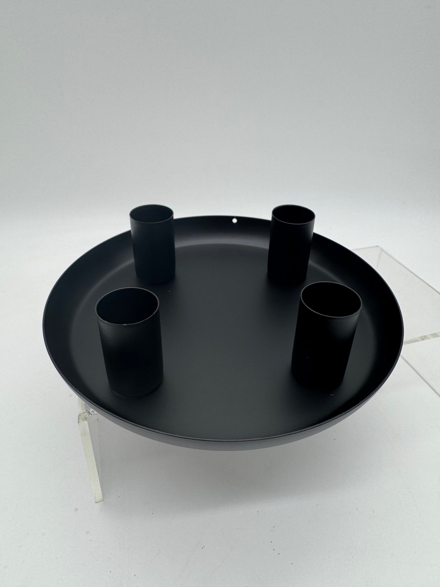 Runder Kerzenhalter Gestell Adventskranz 17 cm