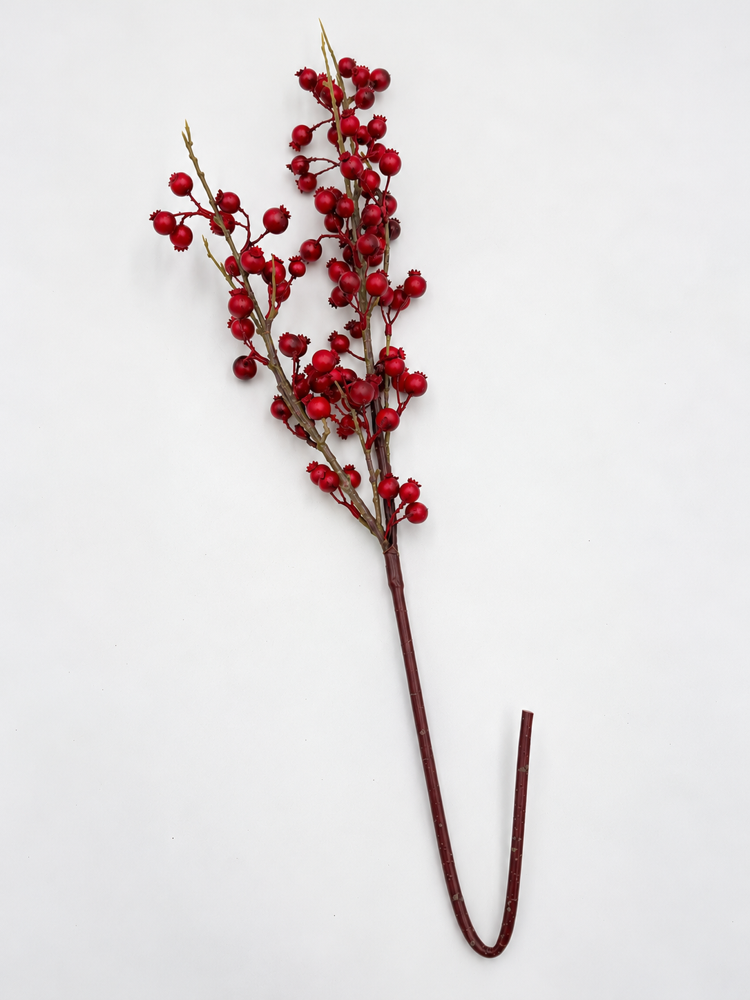 Künstlicher Beerenzweig Rot 78 cm