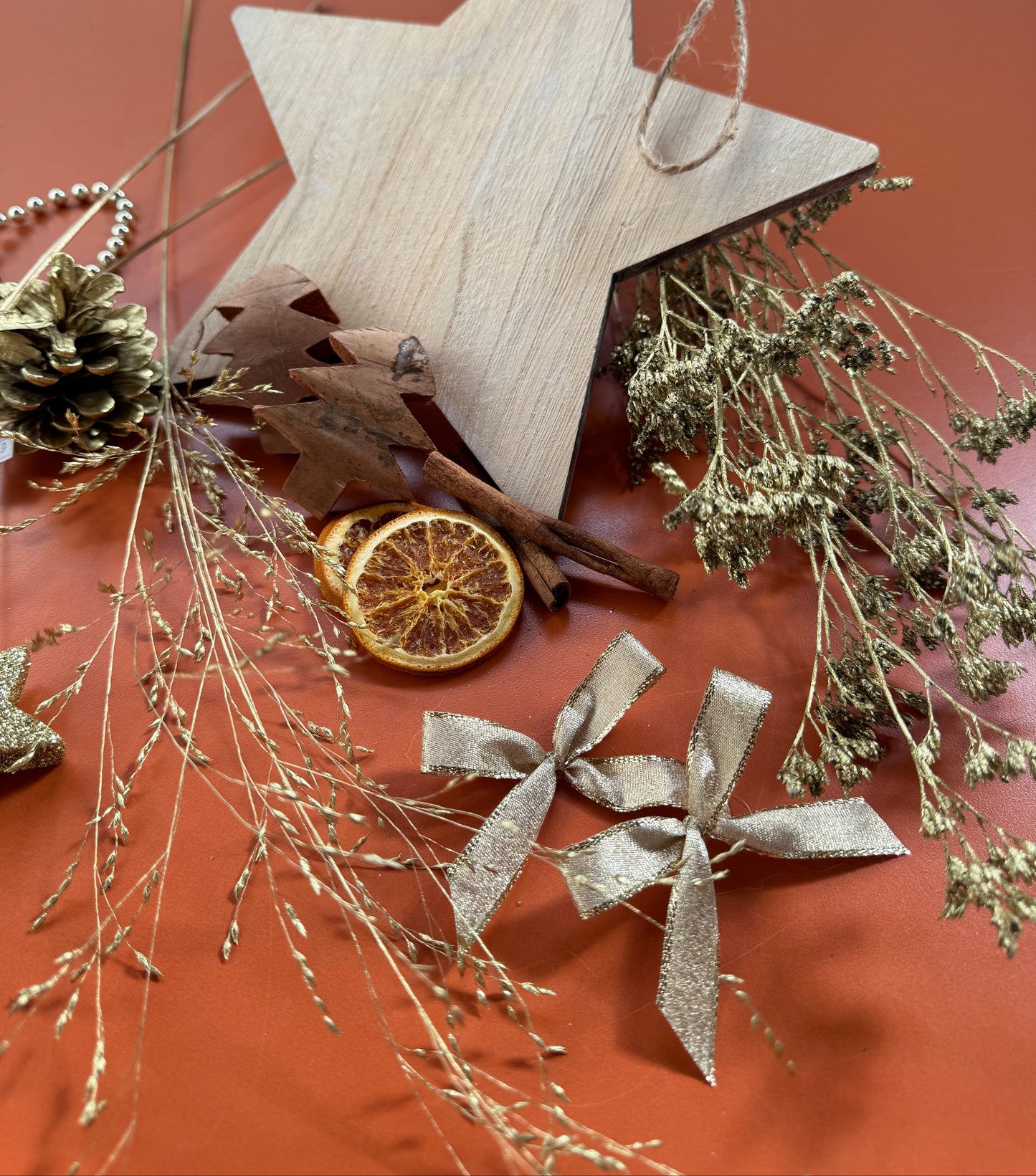 DIY Box Weihnachten gold