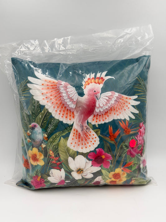 Mars & More Dekokissen Kakadu Vogel bunt