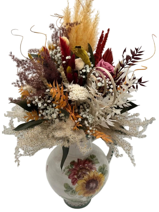 XL Trockenblumenstrauß Landhaus