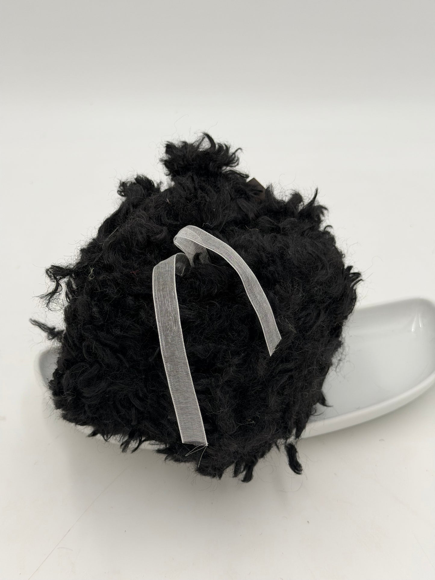 Topfband flauschig schwarz 2 Meter 1 Stück