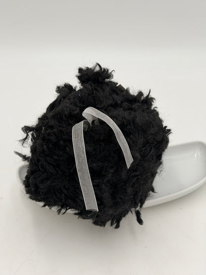 Topfband flauschig schwarz 2 Meter 1 Stück
