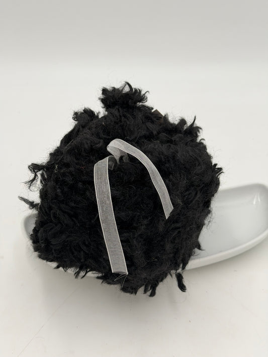 Topfband flauschig schwarz 2 Meter 1 Stück