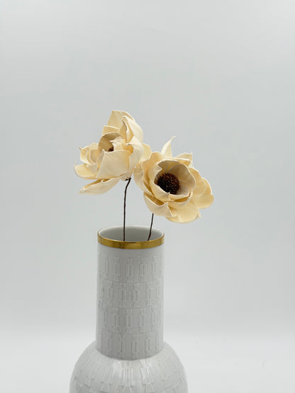 Blüte Sunny am Draht Natur 2 Stück