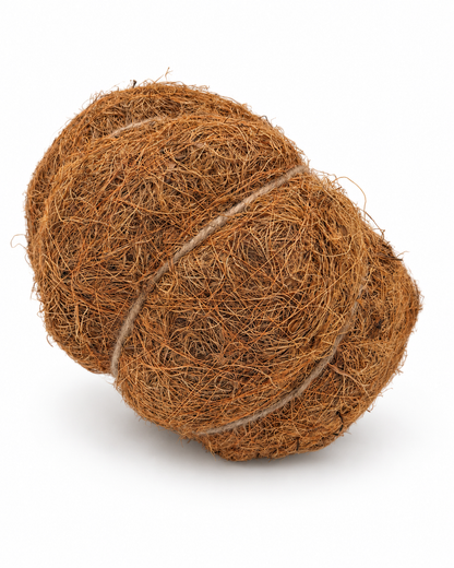 Pflanzkürbis aus Sisal und Jute Orange Ø 22 cm