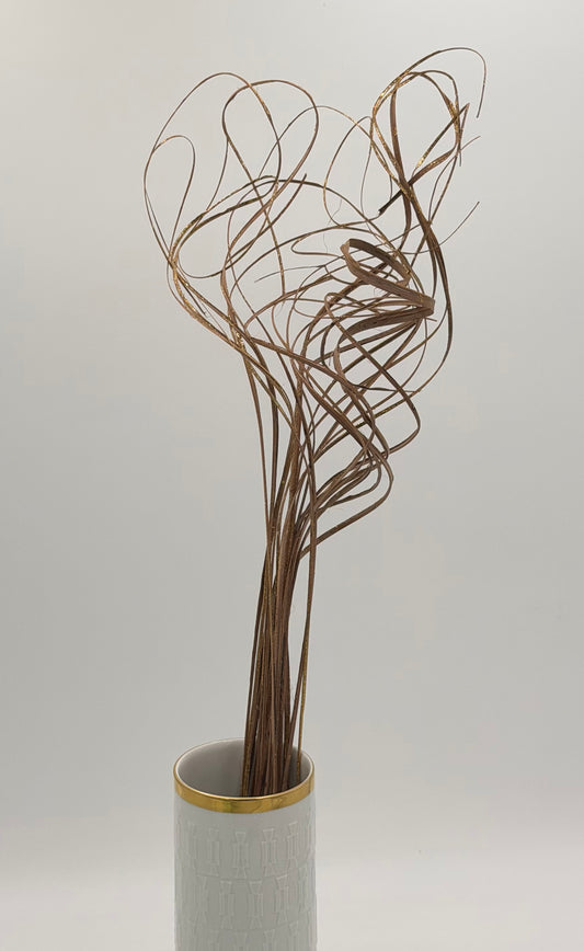 Curly Ting Ting getrocknet gold