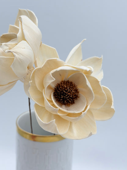 Blüte Sunny am Draht Natur 2 Stück