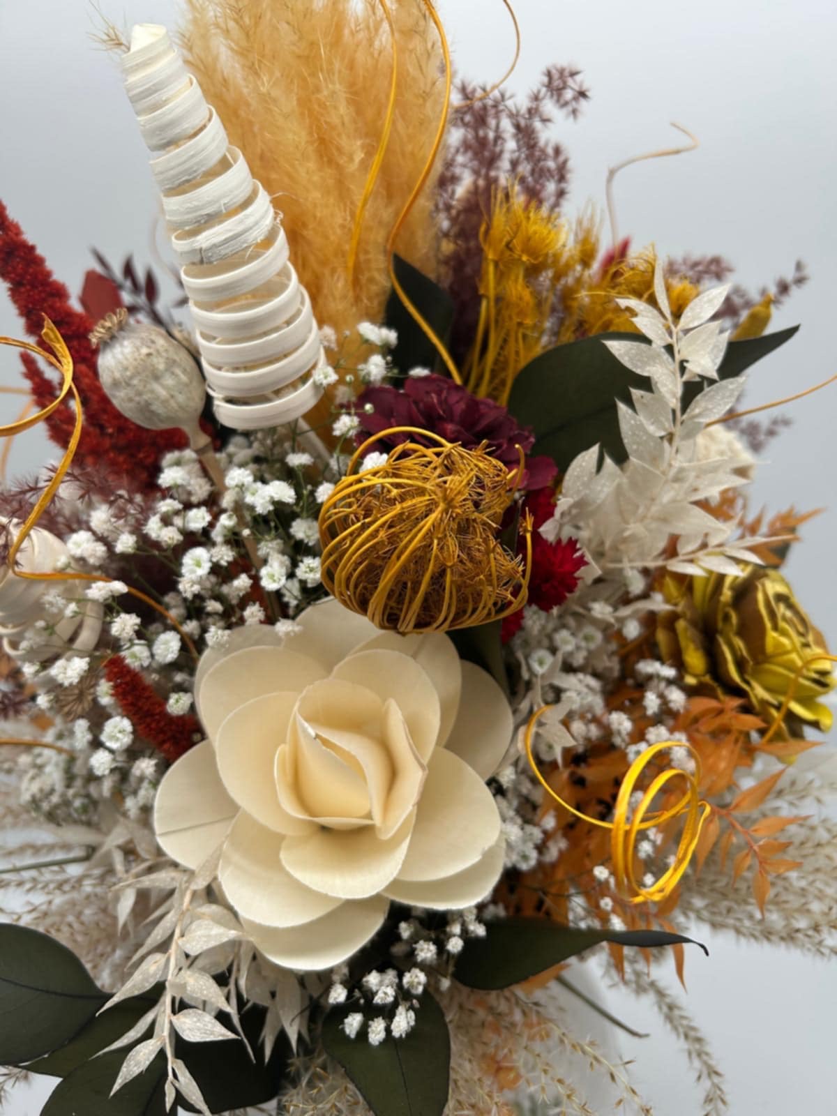 XL Trockenblumenstrauß Landhaus