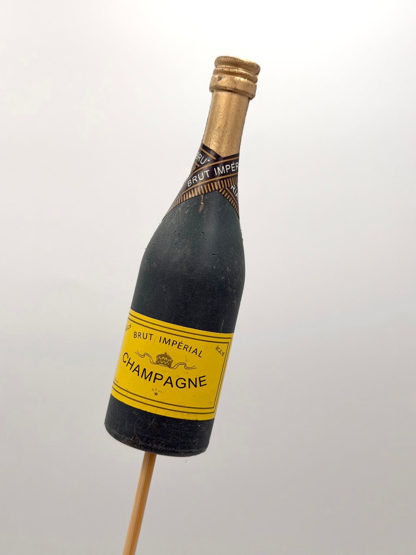 Dekostecker Silvester Party Happy New Year Sekt 50cm 1 Stück