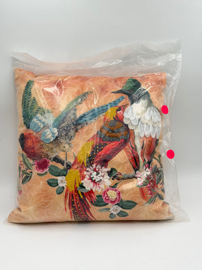 Mars & More Dekokissen 3 Vögel orange apricot