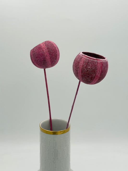 Bell Cup am Holzstab rosa 2 Stück