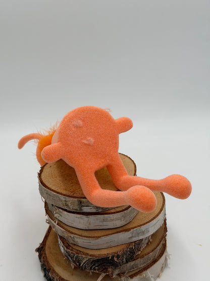 Kantenhocker Osterhase orange 36 cm beflockt sitzend 1 Stück