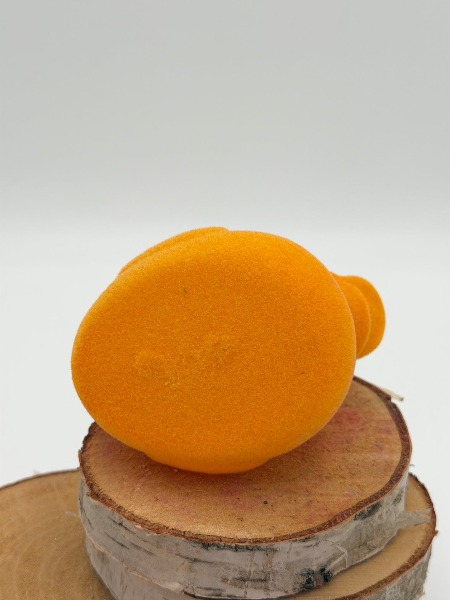 Ostern Ente 10,5 cm beflockt 1 Stück