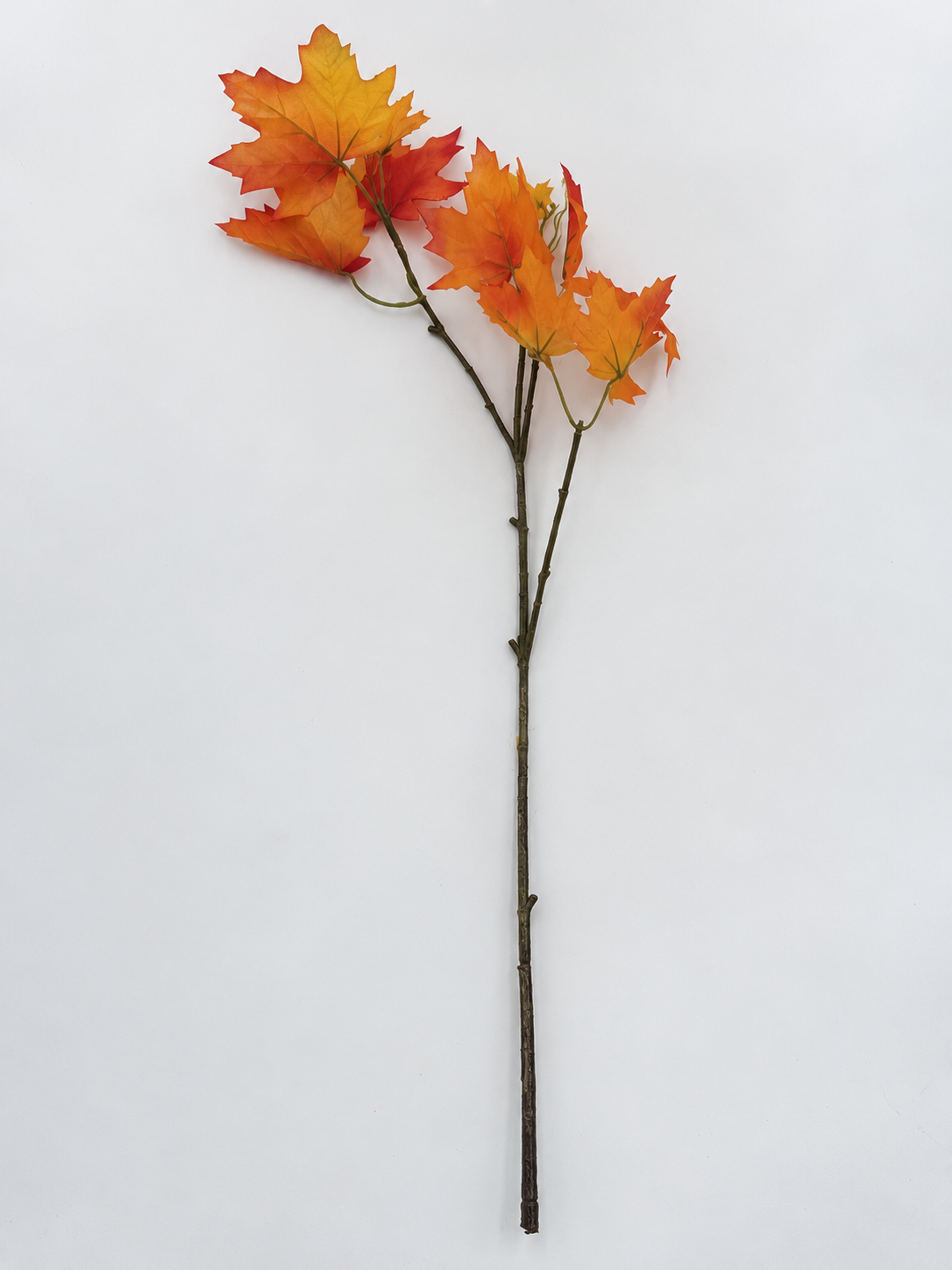 Künstlicher Ahornzweig Orange 73 cm
