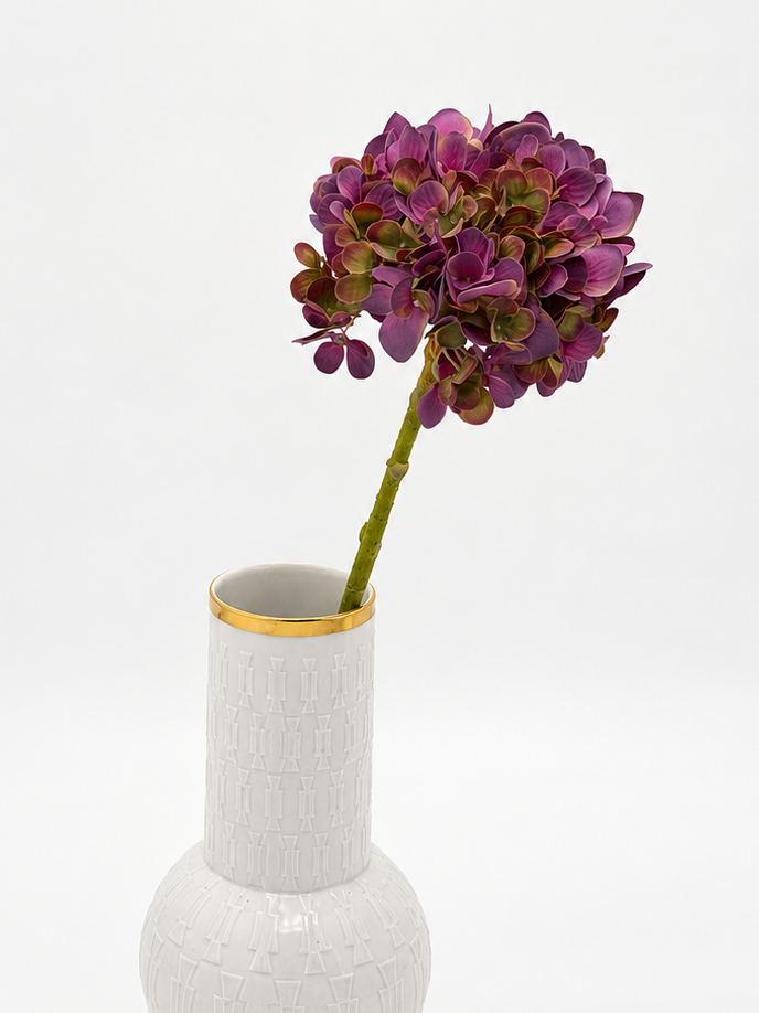 Künstliche Hortensie lila 47 cm