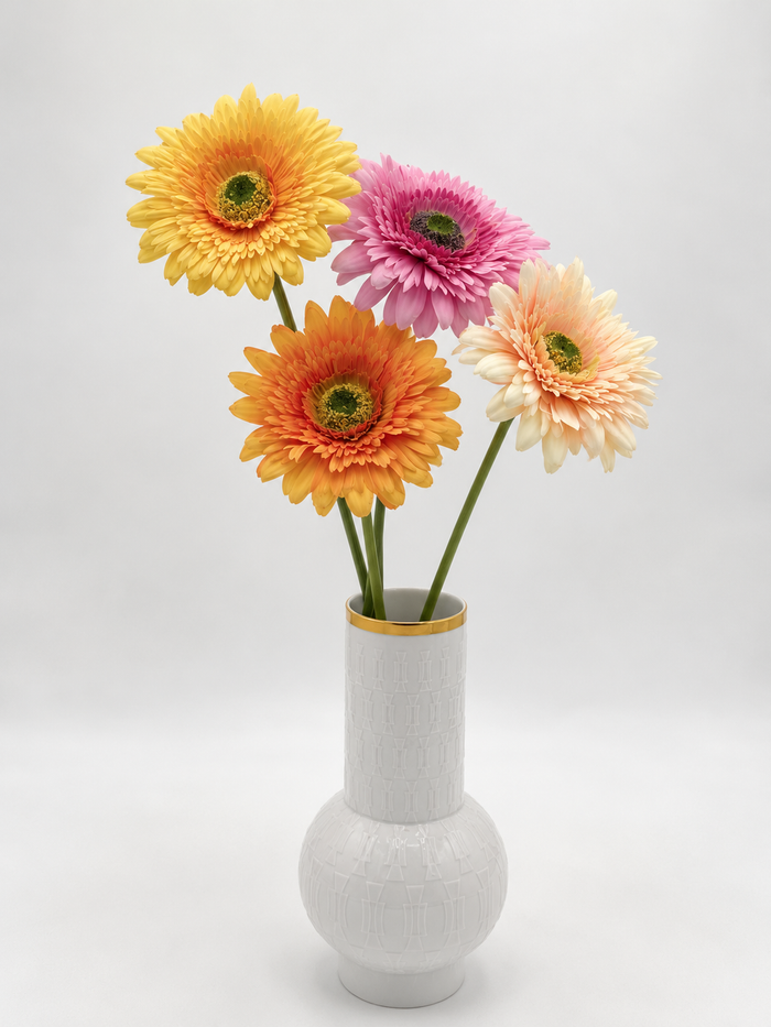 Künstliche Gerbera 62 cm verschiedene Farben